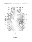 STOPPER AND PLUNGER ROD FOR A PRE-FILLED SYRINGE diagram and image