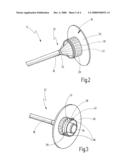 Device For The Sterile Sheathing Of A Sterilization-Sensitive Operating Part diagram and image