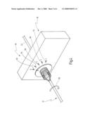 Device For The Sterile Sheathing Of A Sterilization-Sensitive Operating Part diagram and image