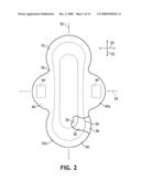 Compact-folded article and pouch diagram and image