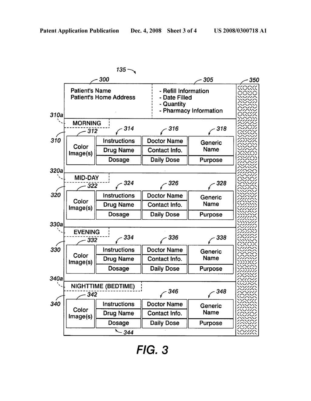 Personalized medication packaging - diagram, schematic, and image 04