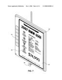 WIRELESS ELECTRONIC VEHICLE WINDOW DISPLAY SYSTEM diagram and image