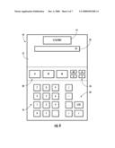 ELECTRONIC DATE CALCULATOR diagram and image