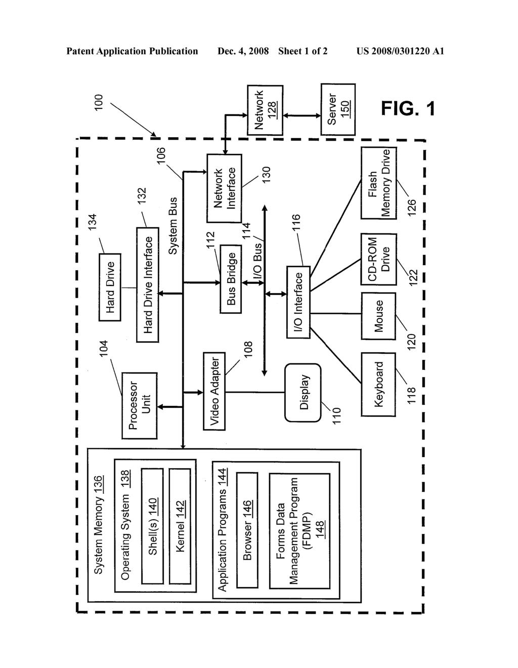 Persisting Forms Data in a Composite Web Application Environment - diagram, schematic, and image 02