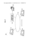 Web system, communication control device, and storage medium diagram and image