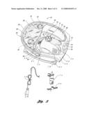 BATH APPARATUS WITH HANDLE AND AUXILIARY FEATURES diagram and image