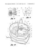 BATH APPARATUS WITH HANDLE AND AUXILIARY FEATURES diagram and image