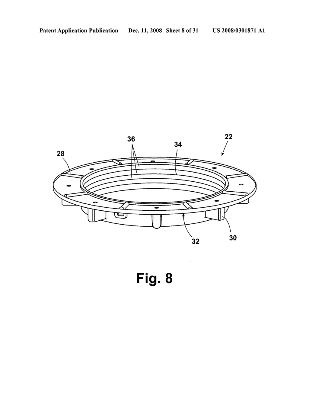 Mount System For A Food Waste Disposer - diagram, schematic, and image 09