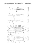 SIMPLIFIED SHOE CONSTRUCTION WITH MIDSOLE HAVING OVERMOLDED INSERT diagram and image