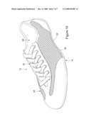 SIMPLIFIED SHOE CONSTRUCTION WITH MIDSOLE HAVING OVERMOLDED INSERT diagram and image