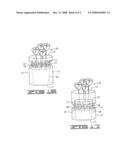 Method of covering a potted plant diagram and image