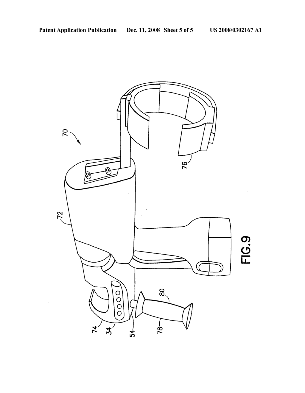 Hydraulic tool with multiple handles - diagram, schematic, and image 06