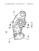 TUBULAR ROCKER SHAFT WITH MULTIPLE INTERNAL COMPARTMENTS diagram and image