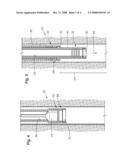 Grooved Expandable Recess Shoe and Pipe for Deployment of Mechanical Positioning Devices diagram and image