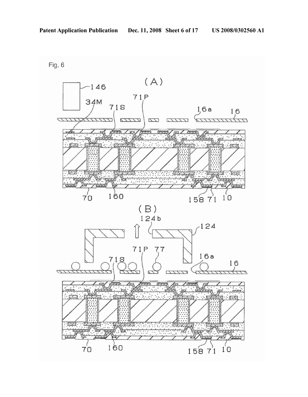 PRINTED WIRING BOARD AND A METHOD OF MANUFACTURING A PRINTED WIRING BOARD - diagram, schematic, and image 07