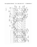 PRINTED WIRING BOARD AND A METHOD OF MANUFACTURING A PRINTED WIRING BOARD diagram and image