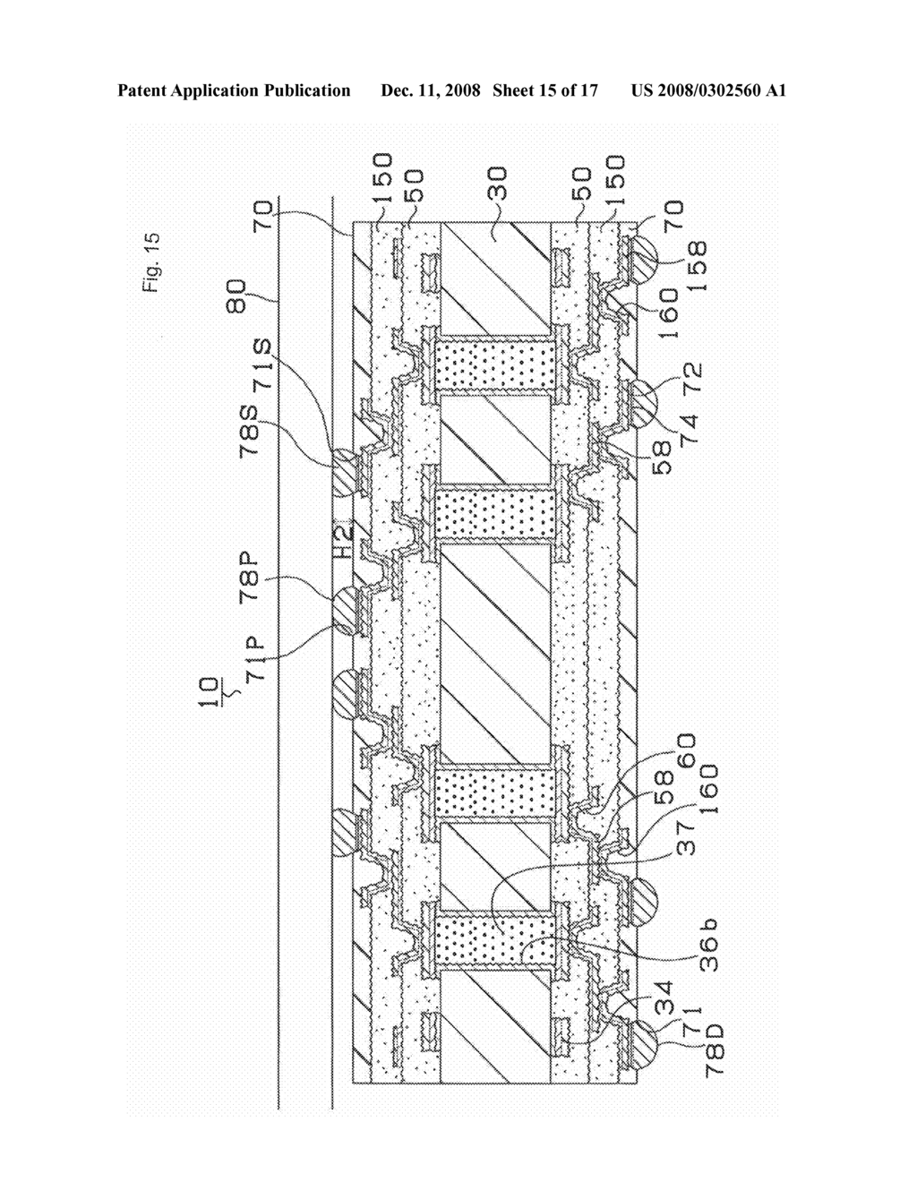 PRINTED WIRING BOARD AND A METHOD OF MANUFACTURING A PRINTED WIRING BOARD - diagram, schematic, and image 16