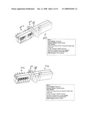 CHECK STAND WITH A TWO BELTED INPUT AND A SLIDABLE SCANNER diagram and image