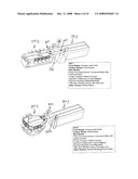 CHECK STAND WITH A TWO BELTED INPUT AND A SLIDABLE SCANNER diagram and image