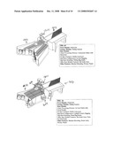 CHECK STAND WITH A TWO BELTED INPUT AND A SLIDABLE SCANNER diagram and image