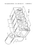 Article Package Comprising Partially Covering Flange and a Film Wrapping the Entire Package diagram and image