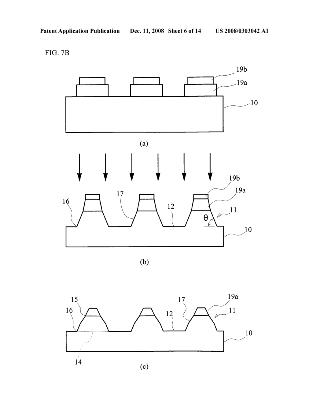 Method for manufacturing substrate for semiconductor light emitting element and semiconductor light emitting element using the same - diagram, schematic, and image 07