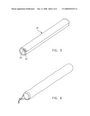 Shopping cart handle protector diagram and image