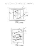 Digital picture frame and method of displaying digital image data on a display unit of the digital picture frame diagram and image