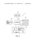 Digital picture frame and method of displaying digital image data on a display unit of the digital picture frame diagram and image