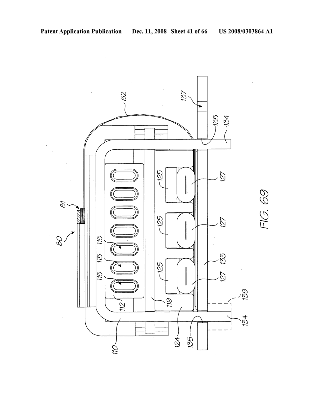 PRINTHEAD ASSEMBLY WITH SHELTERED INK DISTRIBUTION ARRANGEMENT - diagram, schematic, and image 42