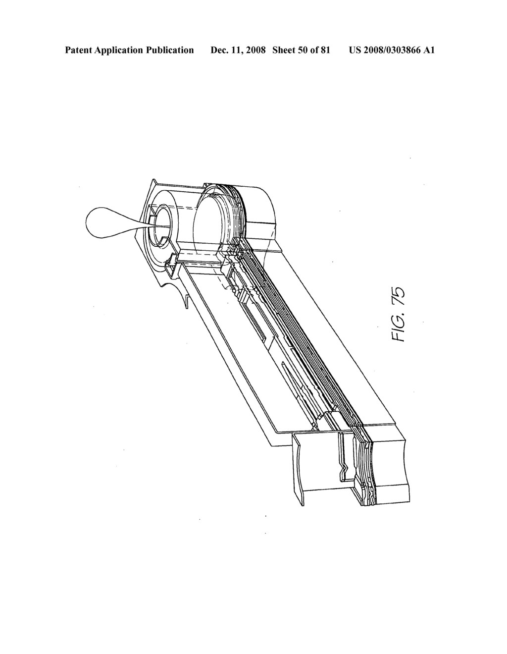 NOZZLE ASSEMBLY FOR AN INKJET PRINTER FOR EJECTING A LOW SPEED DROPLET - diagram, schematic, and image 51