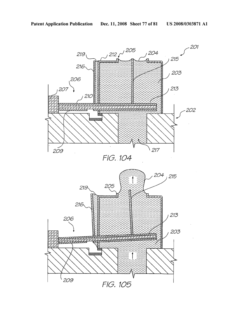 NOZZLE ASSEMBLY FOR AN INKJET PRINTER FOR EJECTING A LOW VOLUME DROPLET - diagram, schematic, and image 78