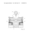 NOZZLE ARRANGEMENT FOR AN INKJET PRINTER CONFIGURED TO MINIMIZE THERMAL LOSSES diagram and image