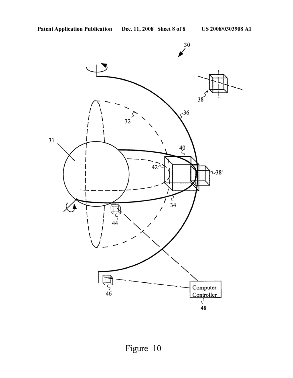 MOVING IMAGER CAMERA FOR TRACK AND RANGE CAPTURE - diagram, schematic, and image 09