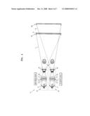 Projection Type Stereoscopic Display Apparatus diagram and image