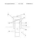 Torch Comprising a Battery Charging Device diagram and image