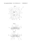 LIGHT EMITTING DEVICE AND CAMERA-EQUIPPED CELLULAR PHONE INCORPORATING THE SAME diagram and image