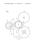 VERTICAL CLUTCH DEVICE FOR TIMEPIECE diagram and image