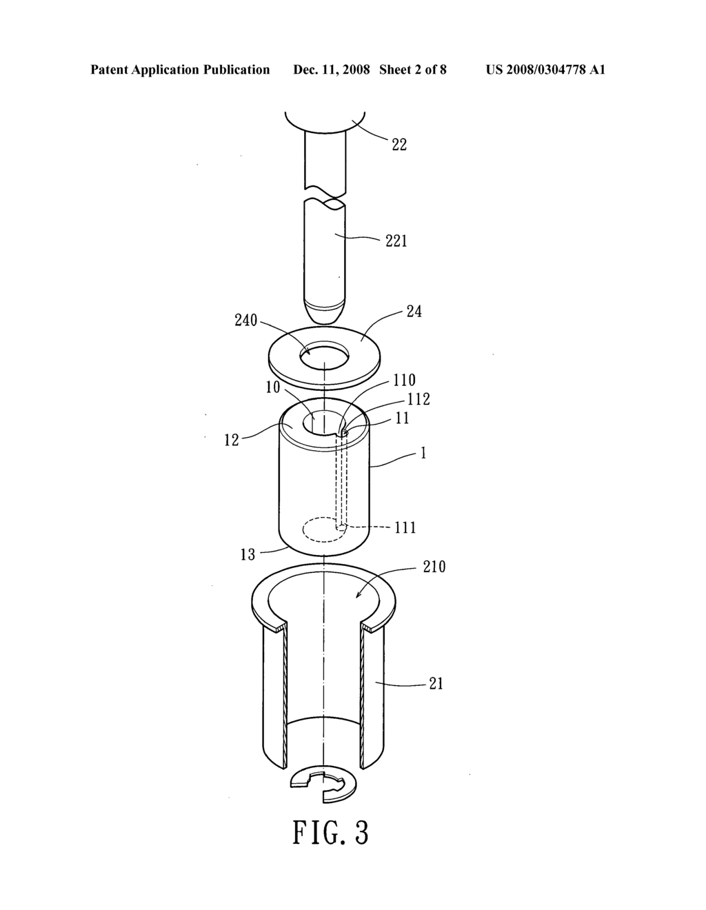 Bearing for motor - diagram, schematic, and image 03