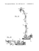 HYDRAULIC-FORCED RESONANCE-FREE VIBRATORY SHEET PILING DRIVING AND EXTRACTION MACHINE diagram and image