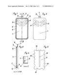 Hanging box with built-in air freshener diagram and image