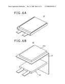 STACKED NONAQUEOUS ELECTROLYTE BATTERY, MANUFACTURING METHOD THEREOF AND STACKING APPARATUS THEREFOR diagram and image