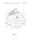 Ball exerciser for arms and torso diagram and image