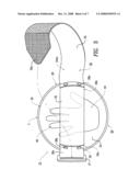 Ball exerciser for arms and torso diagram and image