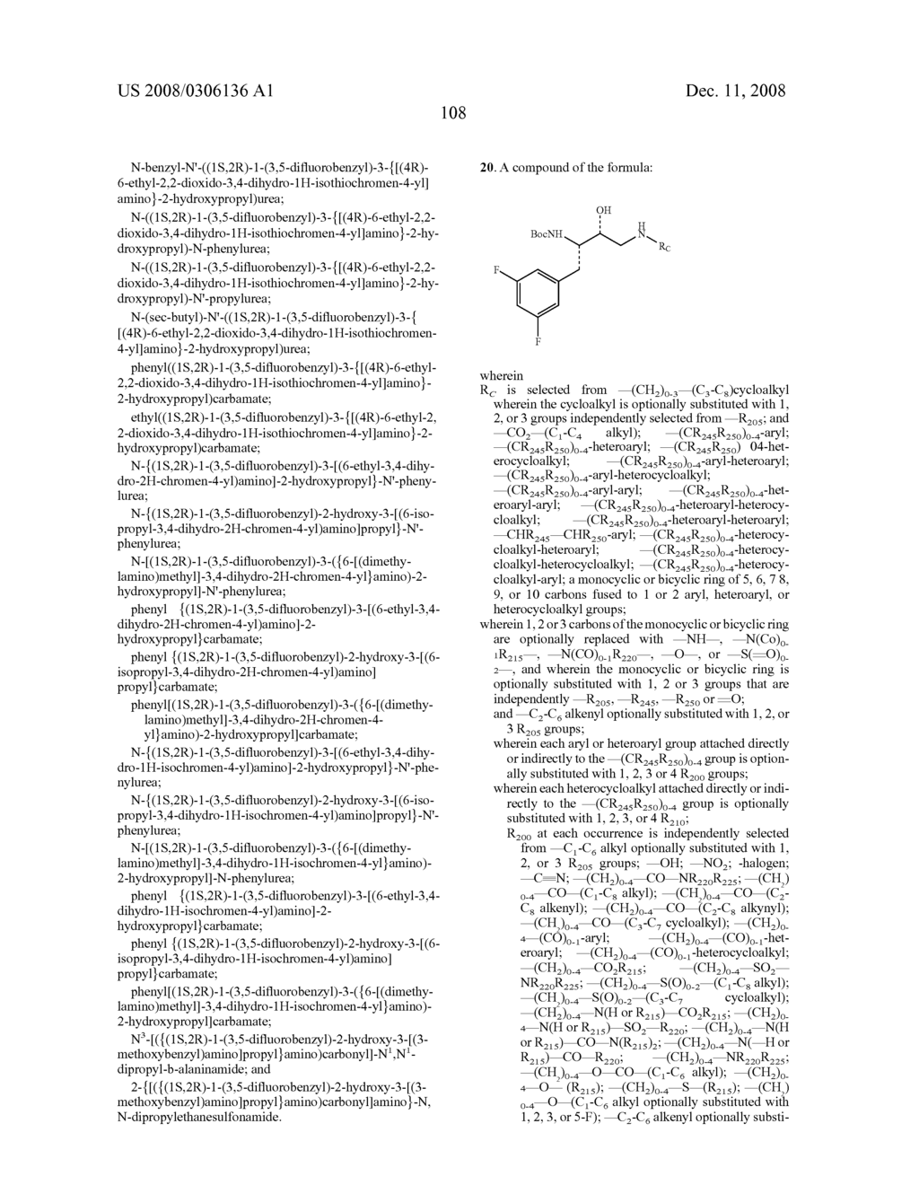 Substituted Ureas and Carbamates - diagram, schematic, and image 109