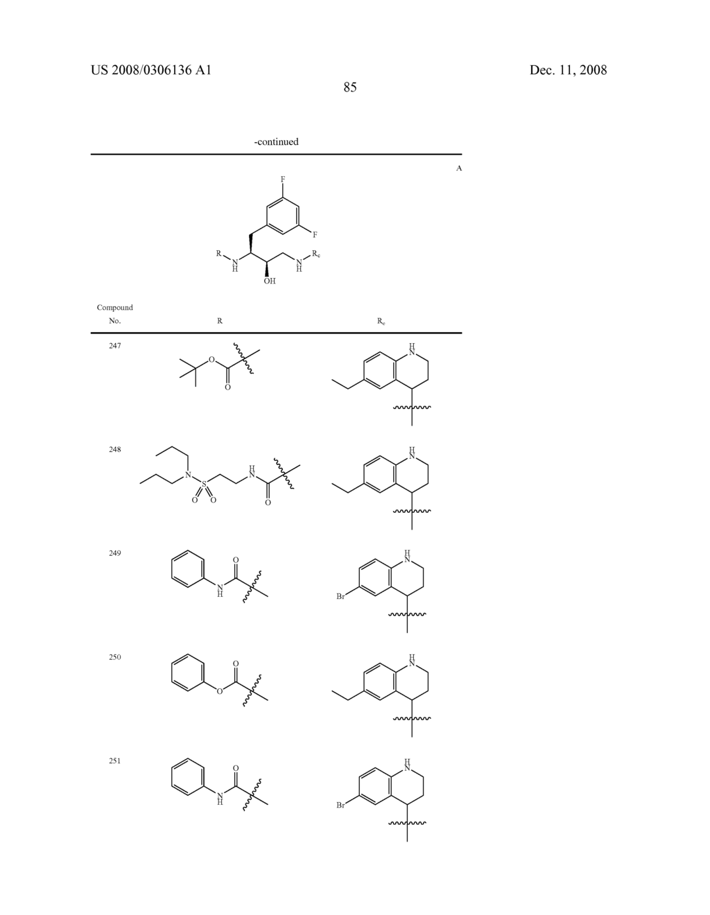 Substituted Ureas and Carbamates - diagram, schematic, and image 86