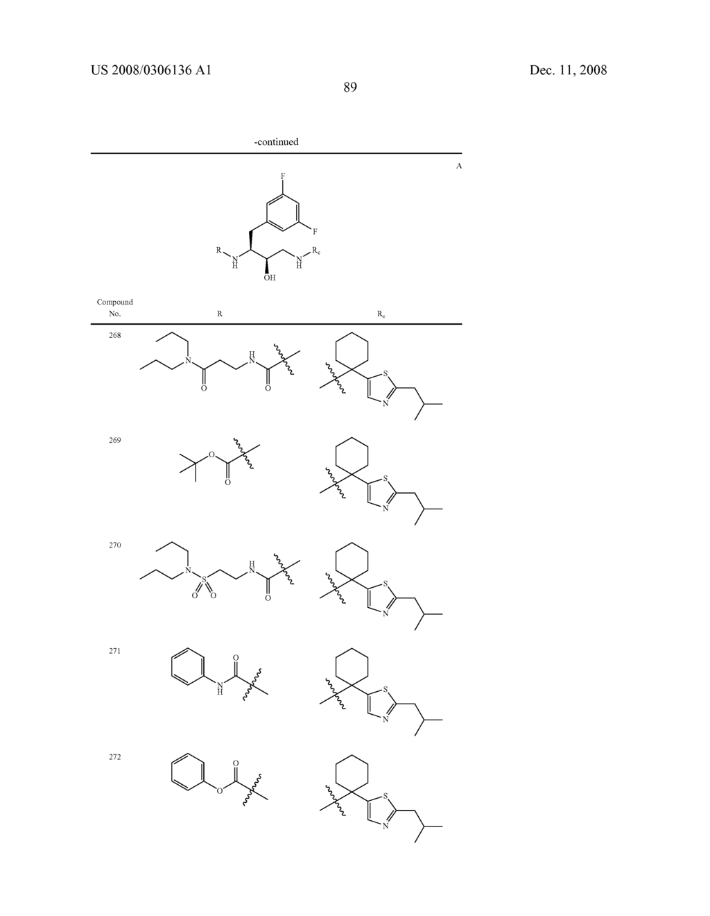 Substituted Ureas and Carbamates - diagram, schematic, and image 90