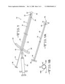 Dual-passage biopsy needle device diagram and image