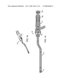 Inserter for a spinal implant diagram and image