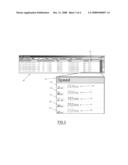 Method for displaying transmission time intervals of orders on electronic trading system diagram and image